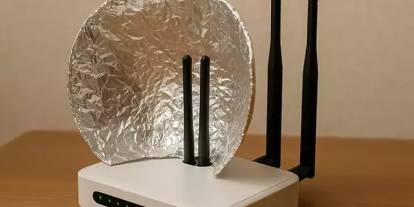Wi-Fi sinyalini artırmak için alüminyum folyo kullanımı rekor kırıyor!