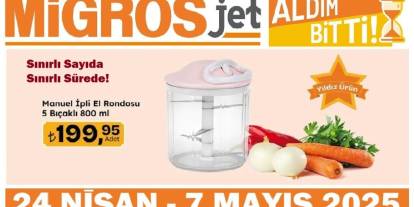 Gaziantep’te Migros Jet İle Dev İndirim Rüzgarı Başladı: 24 Nisan – 7 Mayıs 2025 Aktüel Kataloğu!