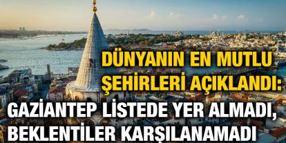 Dünyanın En Mutlu Şehirleri Açıklandı: Gaziantep Listede Yer Almadı, Beklentiler Karşılanamadı