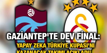 Gaziantep'te Dev Final: Yapay Zeka Türkiye Kupası'nı Kazanacak Takımı Açıkladı!