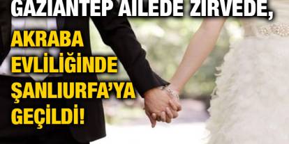 Gaziantep Ailede Zirvede, Akraba Evliliğinde Şanlıurfa’ya Geçildi!