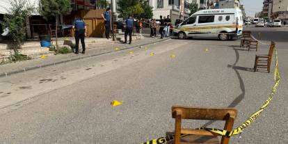 Gaziantep'te kıraathane önünde 25 yaşındaki genç resmen kurşun yağmuruna tutuldu