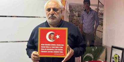 Gara şehidinin Gaziantep'teki ailesinden ’Terörsüz Türkiye’ sürecine tam destek