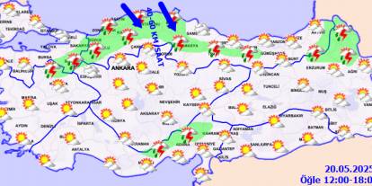 Meteoroloji Uyardı: Gaziantep ve Bölgesinde Sağanak Tehlikesi ile Kuvvetli Rüzgar Uyarısı!