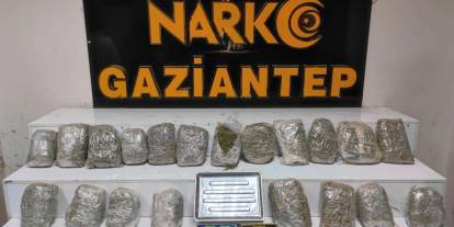Gaziantep’te Zehir Tacirlerine Ağır Darbe! 10 Kilo Skunk Ele Geçirildi, 2 Şüpheli Tutuklandı