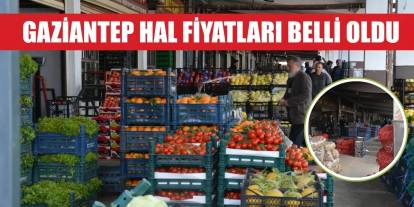 Gaziantep Halinde Fiyatlar Cep Yakıyor! Sebze ve Meyvede Rekor Artışlar