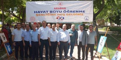 Gaziantep Araban’da Öğrenme Coşkusu! Parkta Şenlik Var, Her Yaştan Vatandaş Üretiyor