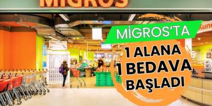 Gaziantep’te Migros’tan Bayram Bombası: 1 Alana 1 Bedava Kampanyası Başladı!