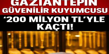 Gaziantep Bu Kuyumcuyu Konuşuyor! Gaziantep Sanayisini Vurup Kaçtı