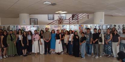 Gaziantep Üniversitesi’nde Sanat Dolu Açılış: Temel Sanat Eğitimi Sergisi Büyük İlgi Gördü