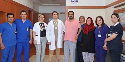 SANKO Üniversitesi Hastanesi’nde başarılı nakil