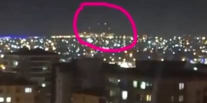 Gaziantep Şehir Hastanesi Üzerinde Panik: UFO Mu, Füze Mi?