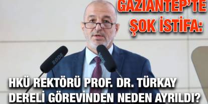Gaziantep’te Şok İstifa: HKÜ Rektörü Prof. Dr. Türkay Dereli Görevinden Neden Ayrıldı?