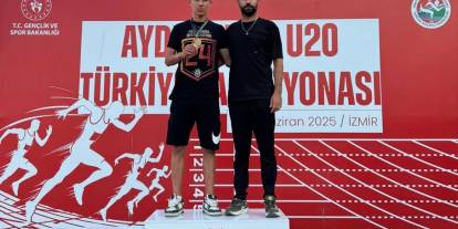Gaziantepli lise öğrencisi atletizmde Türkiye şampiyonu oldu