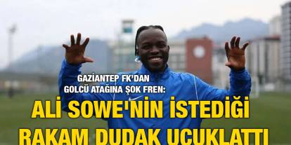 Gaziantep FK’dan Golcü Atağına Şok Fren