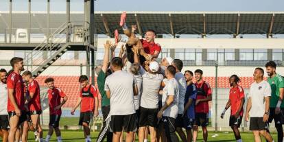 Gaziantep FK Kaptanına Evlilik Kutlaması
