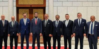 TOBB Heyeti Şam’da: Konukoğlu ve Yıldırım Cumhurbaşkanı Şara ile Görüştü