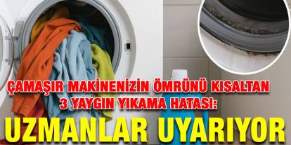 Çamaşır Makinenizin Ömrünü Kısaltan 3 Yaygın Yıkama Hatası: Uzmanlar Uyarıyor