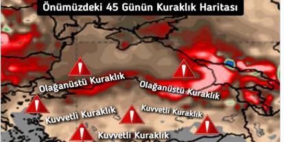 Gaziantep'te Sıcaklık 50 Derece! 'SU' Yetmiyor: Kuraklık Başladı...