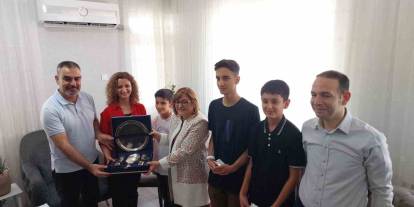 Fatma Şahin’den Gaziantepli Türkiye birincisi ağabey-kardeşe tebrik