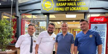 Kasap Halil Usta’da Vali’nin kebap keyfi