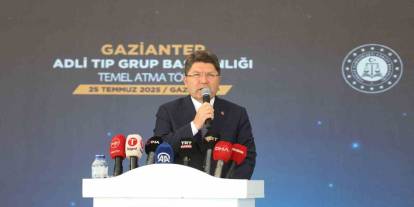 Gaziantep’te Adli Tıp İçin Tarihi Adım: Grup Başkanlığı Binasının Temeli Atıldı!