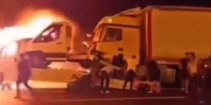 Gaziantep Otoyolunda Feci Kaza: Bir Kişi Hayatını Kaybetti, 1 Kişinin İki Bacağı Koptu!