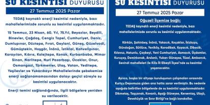 Gaziantep’te Su Krizi Büyüyor: 50'den Fazla Mahallede Kesinti, Vatandaş İsyanda!