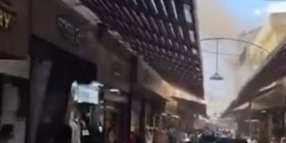 Gaziantep'in Tarihi Çarşısında Yangın!
