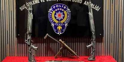 Gaziantep'te kaçak silah operasyonunda 2 şüpheli gözaltına alındı