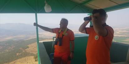 Gaziantep Nurdağı’nda Ormanın Gözleri: Emirtepe Kulesi’nde 24 Saat Yangın Nöbeti