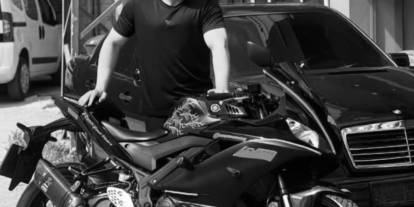 Gaziantep’te Motosiklet Tutkunu Cengiz Eman’ın Ölüm Anı Kask Kamerasına Yansıdı