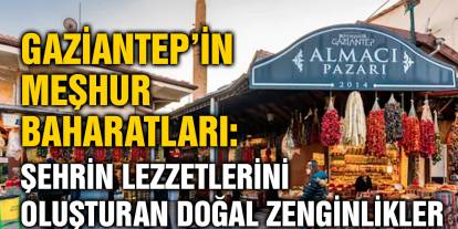Gaziantep’in Meşhur Baharatları: Şehrin Lezzetlerini Oluşturan Doğal Zenginlikler