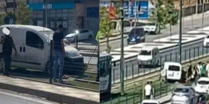 Gaziantep'te Tramvay Dehşeti: Araç Raylara Girdi