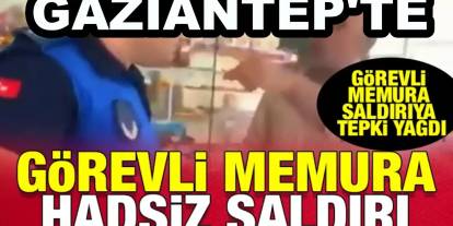 Gaziantep'te Şahinbey'de Zabıtaya Saldırı! Zabıta Görevini Yapamıyor...