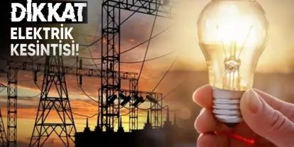 Gaziantep'te Elektrik Kesintisi! 13 Ağustos 2025 Çarşamba
