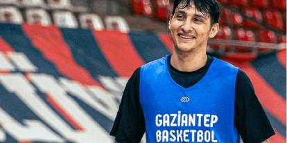 Gaziantep Basketbol’un Yıldızı Emir Arda Yeni Sezona Hazır