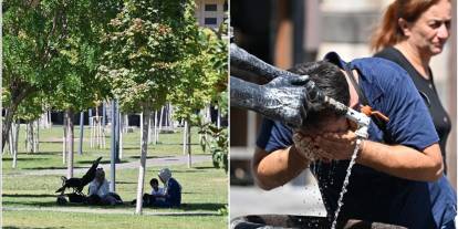 Gaziantep’te Kavurucu Sıcaklar: Vatandaşlar Serinleme Yöntemi Arıyor