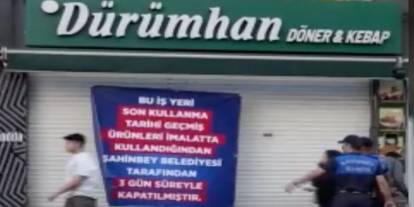 Gaziantep'te Gıda Terörü Bitmiyor! Dürümlerde Tarihi Geçmiş Ürün Kullanmış