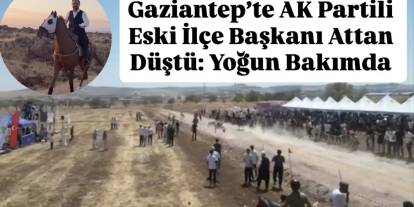 Gaziantep Siyasetinde Şok! Eski AK Parti İlçe Başkanı Mehmet Yılmaz Attan Düştü: Yoğun Bakımda