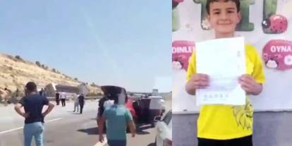 Gaziantep'te bir babanın büyük acısı! Sürdüğü kamyon devrildi 7 yaşındaki oğlu hayatını kaybetti