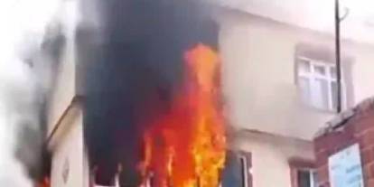 Gaziantep’te Korkutan Yangın: 3 Katlı Binada 5 Kişi Dumandan Etkilendi