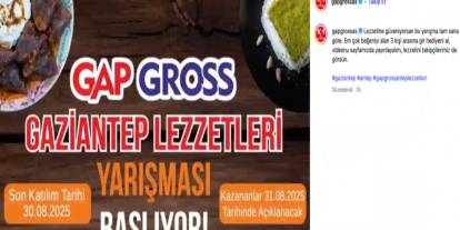 GAP Gross'tan Ahlaksızca Paylaşım! 'Em çok beğeniyi alan 3 kişi arasına gir hediyeni al'