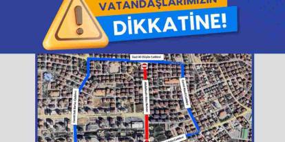 Gaziantep’te Atatürk Bulvarı Bir Hafta Trafiğe Kapatılıyor