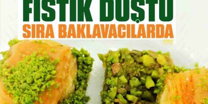 Fıstık Düştü! Sıra Baklavacılarda