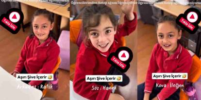 Gaziantep’te Miniklerden Şive Dersi: Antepli Bu Habere Çok Gülecek? İzleyin