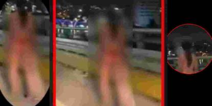 Gaziantep'te Sokakta Çıplak Kadın Krizi! Gaziantep'te Bir Kadın Sokakta Çırılçıplak Gezdi!