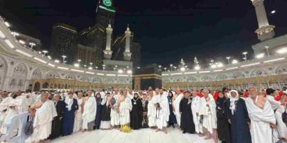 Umre ziyaretinde ikinci kafile yurda döndü