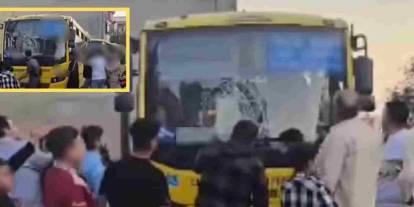 Gaziantep’te Otobüste Dehşet!  Şoför Linç Edilmekten Son Anda Kurtuldu