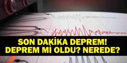 Son Dakika Deprem: Balıkesir Sındırgı 4,5’le Sarsıldı!